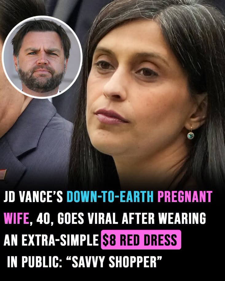 Usha Vance proves she’s a savvy shopper with budget-friendly maternity dress
