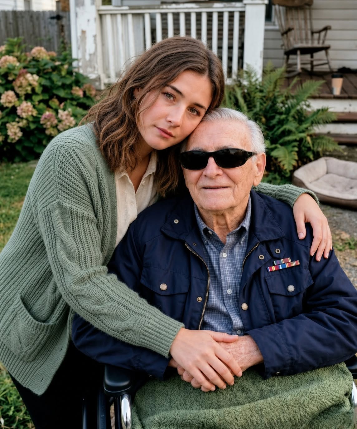I Was Paid to Pretend to Be a Blind Veteran’s Granddaughter Every Sunday—But After He Passed Away, His Final Wish Changed My Life Forever