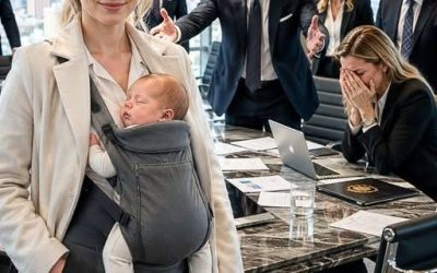 My husband arrived at our divorce meeting with his mistress by his side. Minutes later, one envelope turned his confidence into panic.