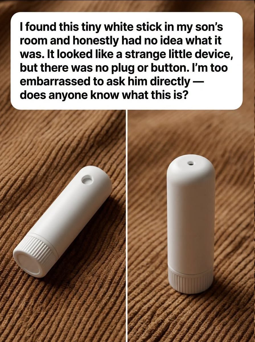 I Found a Tiny White Stick in My Son’s Room and Was Too Embarrassed to Ask Him… Does Anyone Know What It Is?