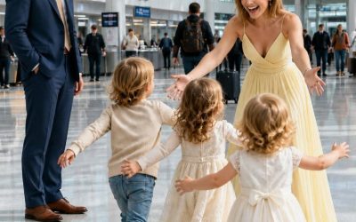 He Told Me to Raise the Baby Alone—Eighteen Months Later, He Saw Three Toddlers at Boston Logan Airport and Realized What He Had Lost