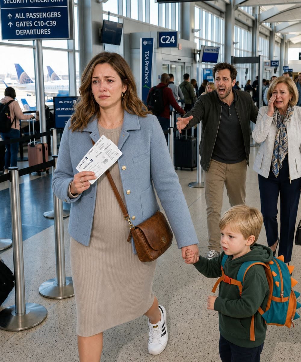 At a family dinner, my husband chose his relatives over me and told me to apologize or leave. So I left—with our son, our passports, and two one-way tickets. By the time they realized we were gone, I had already sent the proof that ruined their lies.