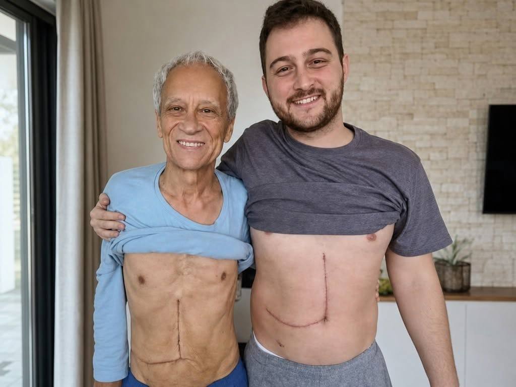 Son who donated part of his liver to his father unfortunately ends up fa… See more