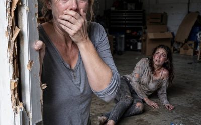 My daughter hadn’t replied for a week, so I drove to her house. My son-in-law insisted she was “on a trip.” I almost believed him—until I heard a muffled moan coming from the locked garage. I circled back, tried the side door, and the sound coming from that dark concrete room didn’t just scare me. It broke me as a mother in a way I will never forget. The first sound I heard from my daughter’s garage was not a scream. It was a weak, strangled moan—the sound of someone who had already screamed until nothing was left. For seven days, Emily had ignored my calls, my messages, even the silly video of her childhood dog wearing a birthday hat. She had never gone silent that long. So I drove three hours through rain to the brick house she shared with her husband, Caleb. He opened the door only six inches. “Marian,” he said, smiling too quickly. “You should have called.” “I did. Twenty-three times.” His smile tightened. “Emily’s on a wellness trip. No phones.” My daughter hated wellness retreats. She hated yoga, herbal tea, and strangers telling her to breathe. “Where?” “Arizona.” “What hotel?” His eyes hardened. “You’re interrogating me in my own house.” Behind him, the living room was spotless. Too spotless. Emily’s framed wedding photo was missing from the mantel. Her purse sat beside the stairs. I pointed at it. “She traveled without her purse?” Caleb stepped outside and pulled the door shut. “You’re becoming confused again. Emily said your memory was getting worse.” That was his mistake. At sixty-one, I looked harmless: gray cardigan, rain-flattened hair, reading glasses hanging from a chain. Caleb knew I had once worked for the county, but Emily had told him only that I handled paperwork. She had never explained that I had spent twenty-eight years investigating financial crimes for the district attorney’s office—or that I still knew half the judges, detectives, and forensic accountants in the state. Two months earlier, Emily had whispered that Caleb was “handling the finances now.” When I asked whether she felt safe, she laughed too loudly and changed the subject. I blamed myself for accepting that answer. Mothers notice the tremor beneath a daughter’s voice, but sometimes love makes us polite when instinct is begging us to become dangerous before it is too late. I lowered my eyes and let my shoulders sag. “Maybe you’re right.” His contempt returned immediately. “Go home, Marian.” I drove away slowly, watching him in the mirror until he disappeared behind the hedge. Then I parked two streets over, cut through an empty lot, and circled back along the fence. The garage windows had been painted black from inside. The side door was locked, but the frame was warped. I slipped a tire iron into the gap. Then I heard it again. A moan. A scrape. Three faint knocks. When the latch snapped, the door opened into darkness and the smell of bleach, concrete, and blood. “Emily?” I whispered. Chains moved in the dark. And my daughter said, barely audible, “Mom… don’t let him know you found me.”…..To be continued in C0mments\