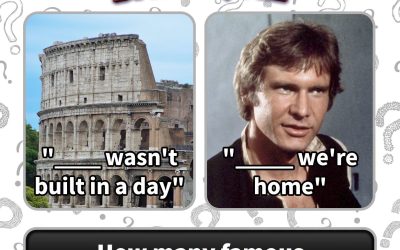 “Finish the Quote”: Rome, Han Solo, and the Sayings That Stuck