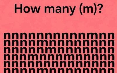 Vision test: How many (m)?