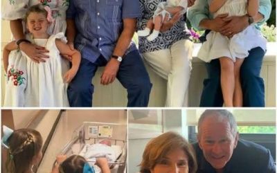 👶🎉 George W. Bush Becomes a Grandfather AGAIN at 79 – But It’s His GRANDSON’S NAME That’s Sparking MASSIVE Buzz! 😱💥 The former president is celebrating the arrival of a baby boy, but it’s the name he chose that has everyone talking. Is it as meaningful as it seems, or is there a deeper story? Full story in the comments 👇