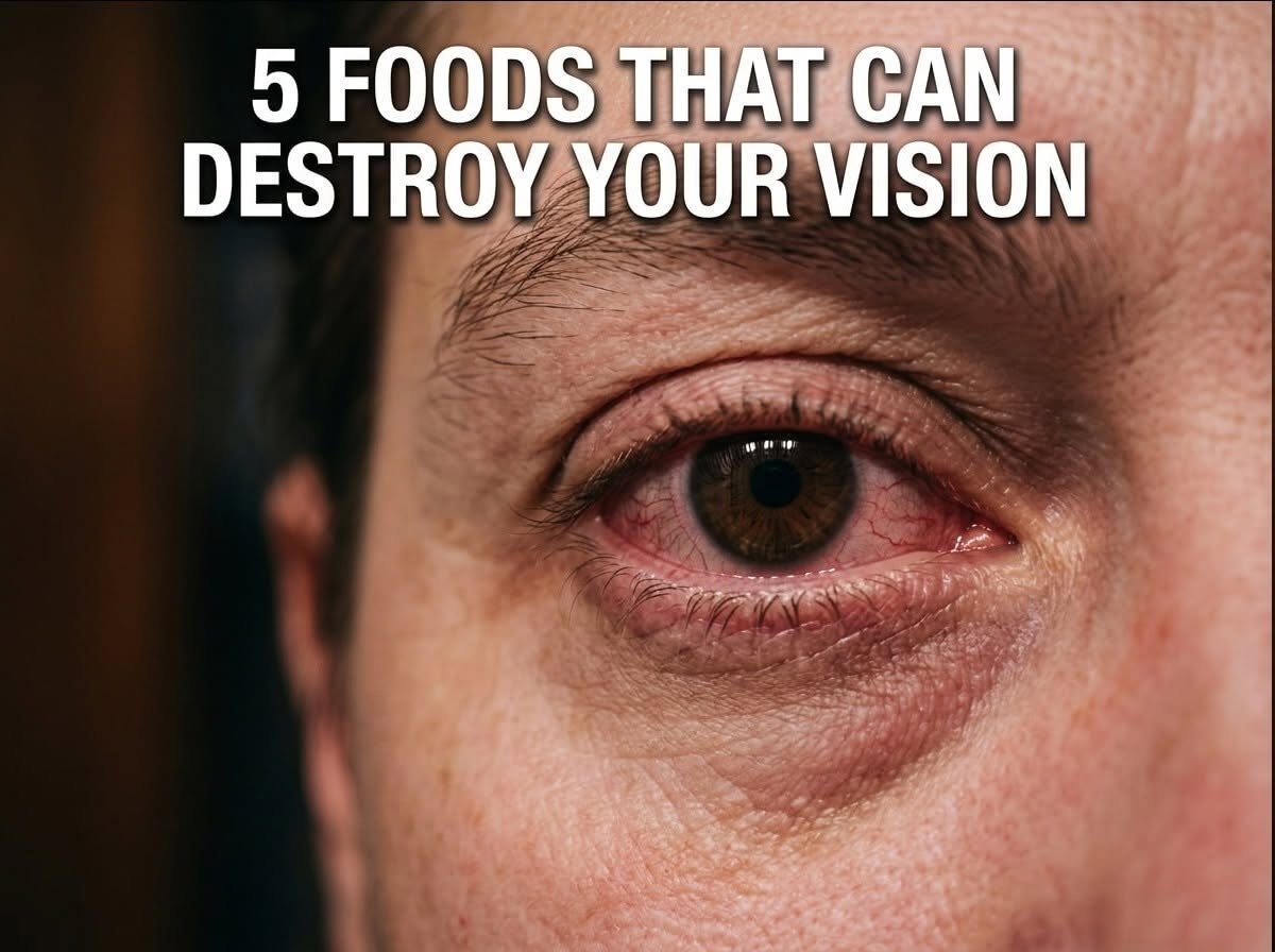 5 foods that can destroy your vision (Check the Comments to Find Out!)