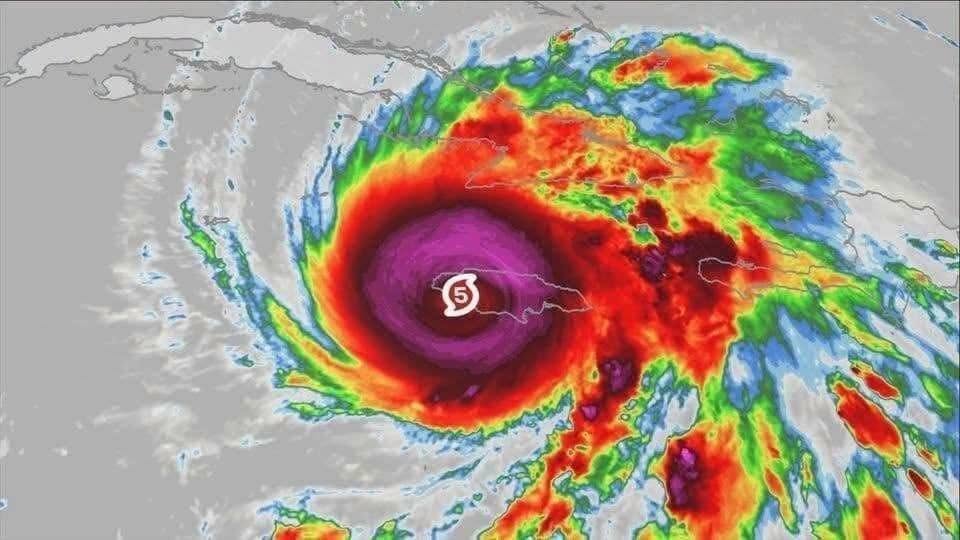 BREAKING NEWS Large Hurricane MELISSA CATEGORY 5 forming… See more®