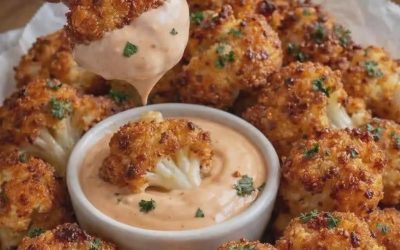 Air-Fried Crispy Cauliflower