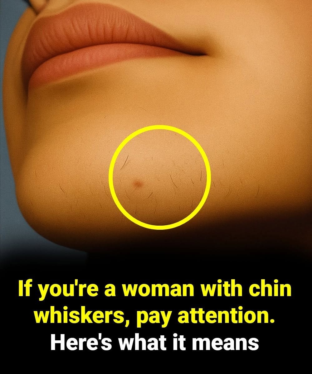 If you’re a woman with chin whiskers, pay attention