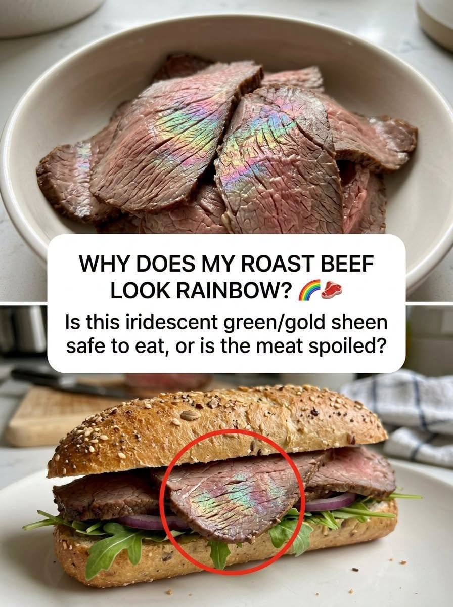 Why Does Deli Meat Sometimes Have a Rainbow Shine?