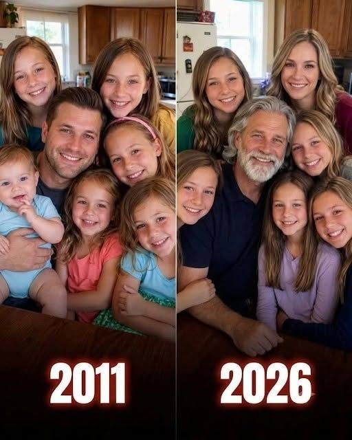My wife left me with our 6 daughters for her rich boss — 15 years later, she showed up at our eldest daughter’s wedding, but WHAT our daughter did next left everyone speechless. “I’ll be at our daughter Adele’s wedding. How would I look in front of my NEW family if I skipped an event like that, right?” When I saw that message from my ex-wife, Maya, I nearly passed out. Fifteen years earlier, I had been standing in the hallway, holding our nine-month-old daughter in my arms, watching Maya pack her belongings into suitcases. She said then: “You CAN’T give me the life I want. But Harry can. He bought me a brand-new car and even took me to the Maldives. Do you understand the kind of life he gives me? The kind of life I deserve!” Harry was her boss, the man she’d already been cheating on me with for months. Then she slammed the door. Fifteen years of silence. She disappeared from our lives, and I was left to raise our 6 little girls on my own. I worked double shifts. I learned the difference between ten different shades of pink. I never missed a single school performance. I was always there for them. Now my eldest daughter, Adele, was getting married. When I told her that her mother wanted to come to the wedding, she smiled and said: “Dad, tell her she’s welcome to come. I’ll take care of everything.” I didn’t want to see Maya. But if that’s what my daughter wanted, I wasn’t going to stand in her way. On the wedding day, I stood there filled with pride as I looked at all of my girls. Then Maya arrived. She was wearing an expensive sparkling dress and carrying a designer handbag. She hugged Adele and said: “Sweetheart, we’re finally together again. You have to understand… back then, everything was your FATHER’S FAULT.” Adele smiled and replied: “Mom, I’m so happy to see you. Come stand in the middle of the room. I have something I’d like to give you.” A LARGE BOX was brought out for Maya. She tore off the lid. I saw the shock on all 150 guests’ faces. Maya turned pale and screamed: “Oh my God… How is this possible? HOW DARE YOU?!” ⬇️