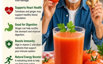 The Powerful Tomato & Ginger Drink Everyone Is Talking About