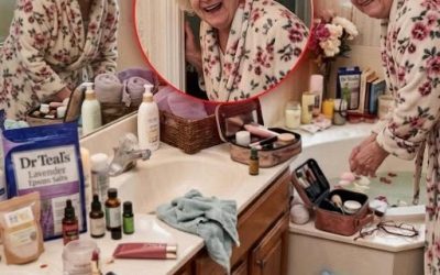 I couldn’t believe my MIL was using my personal stuff and our private bathroom like she owned the place — She thought I’d just put up with it… She was dead WRONG. My husband asked if his mom could stay with us for just a week after her apartment flooded. I said yes. Big MISTAKE. At first, it was small things. My photos disappeared. She replaced them with hers. Then she started using my expensive skincare. My perfumes. My stuff. Never asked. NEVER apologized. She acted like she owned the place. I kept telling myself to let it go. She was only here for a few days… right? THEN I came home after a terrible day at work. I heard someone singing in our bedroom. I OPENED the bathroom door. My MIL was soaking in our private bathtub. She had lit my candles, used my bath products, and even had my towel waiting for her. I told my husband EVERYTHING. I honestly expected him to finally be on my side. INSTEAD, he shrugged and what he said next is exactly why I decided to teach them both a lesson.⬇️