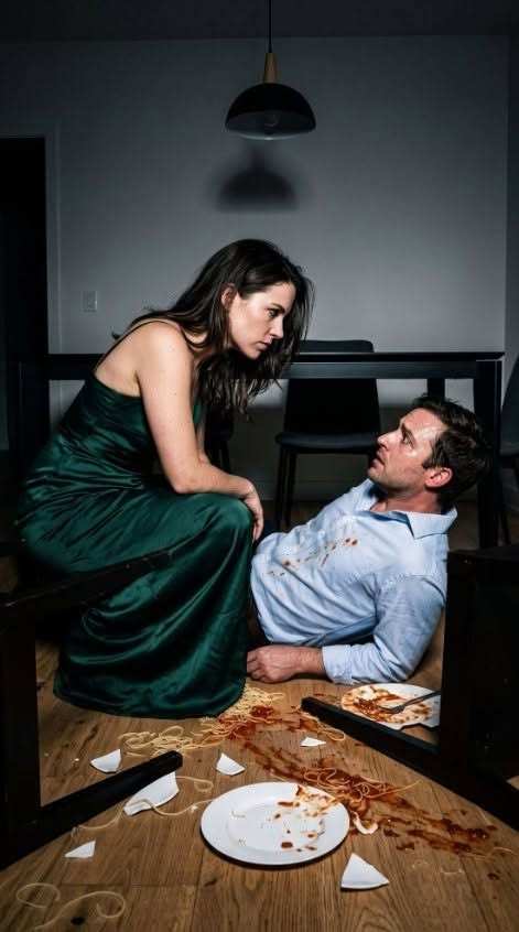 “On the third day of our marriage, my husband kicked over the table and declared that women must be beaten into submission. My eyes gleamed: In that case, I won’t hold back. Seventy-two hours after we signed our marriage certificate, my brand-new husband flipped the dining table. Plates shattered, and food exploded across the hardwood floor. “”My mother told me exactly how this works,”” Tom spat, his face flushed a toxic purple, reeking of cheap whiskey. “”You strike a woman once, fast and hard, and they learn to submit. You joined this family, which means you fall in line. It’s time you learned your place at the bottom of the food chain.”” He towered over me. “”Starting tomorrow, your salary goes into a joint account controlled by my mother. At six AM, you cook. When I return, dinner is plated. And the most important rule: when the man speaks, the woman shuts her mouth!”” I stared at him. Just twenty-four hours ago, he had played the sensitive modern gentleman. Now that the marriage was notarized, the predator finally dropped his disguise. A sudden, sharp laugh escaped my throat. “”What’s funny?”” Tom snapped, retreating a half-step. He had expected a cowering, weeping victim. I stood up gracefully, picking up a sharp fragment of shattered porcelain. My smile evaporated into the frigid air. “”I was just wondering,”” I said, my voice dropping to an icy, alien register, “”if this is what ‘hitting her until she learns’ looks like.”” Before the final syllable left my mouth, I dropped my center of gravity and launched a textbook front kick with explosive precision. My heel connected dead-center with his solar plexus. He launched backward, slamming into the oak console before collapsing into a gasping, terrified heap. His eyes bulged as if he had just witnessed a demon. I calmly crouched beside him, gently patting his sweat-drenched cheek. “”You were right, Tommy,”” I whispered, my fingers digging into his jaw, forcing him to meet my dead eyes. To continue this story, check the link in the **first comment**. You won’t want to miss what happens next 👇🏻👇🏻👇🏻👇🏻