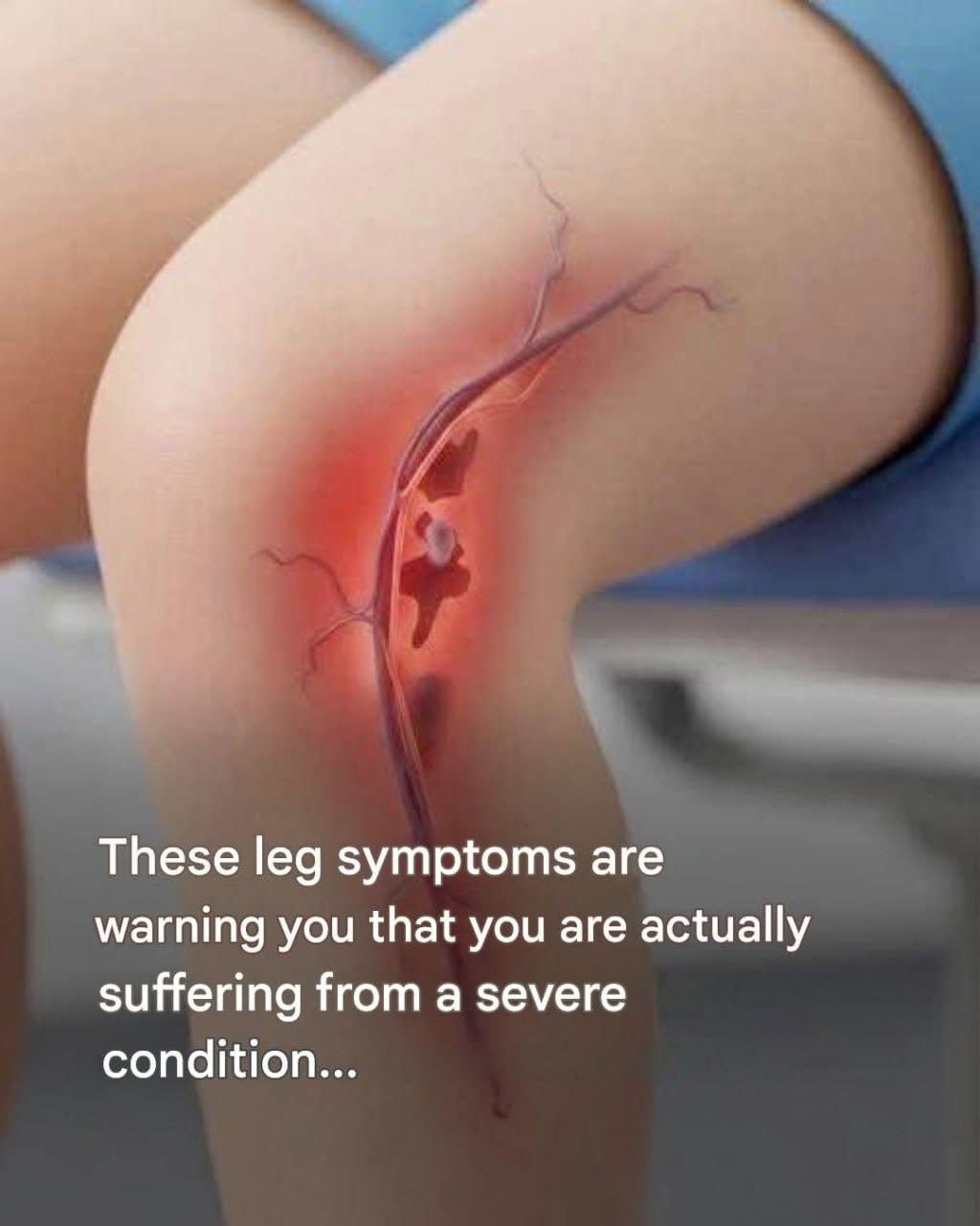 Symptoms that warn you of a severe thrombosis…See more