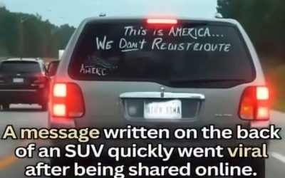 A Message Written on the Back of an SUV Sparked Thousands of Reactions: Why Simple Words Can Have a Big Impact