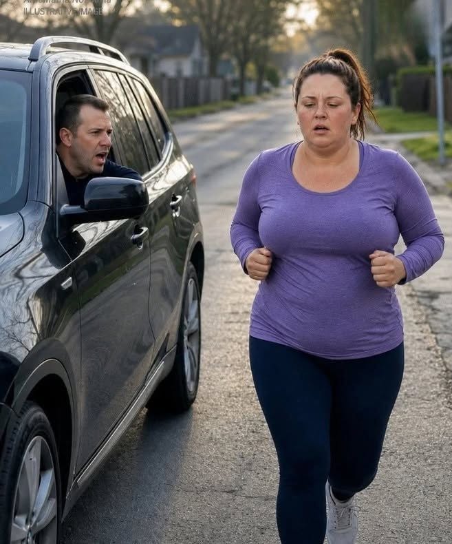 My husband made me run six weeks after my C-section while he drove behind me. Then his mother pulled up with the proof.