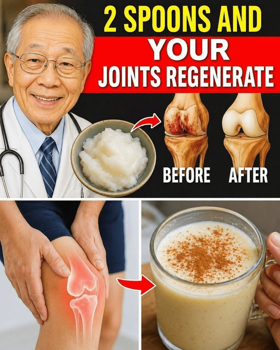 97-Year-Old Orthopedic Doctor Says: This 1 Food Can Rebuild Knee Cartilage in Just 24 Hours!..SEE MORE BELOW
