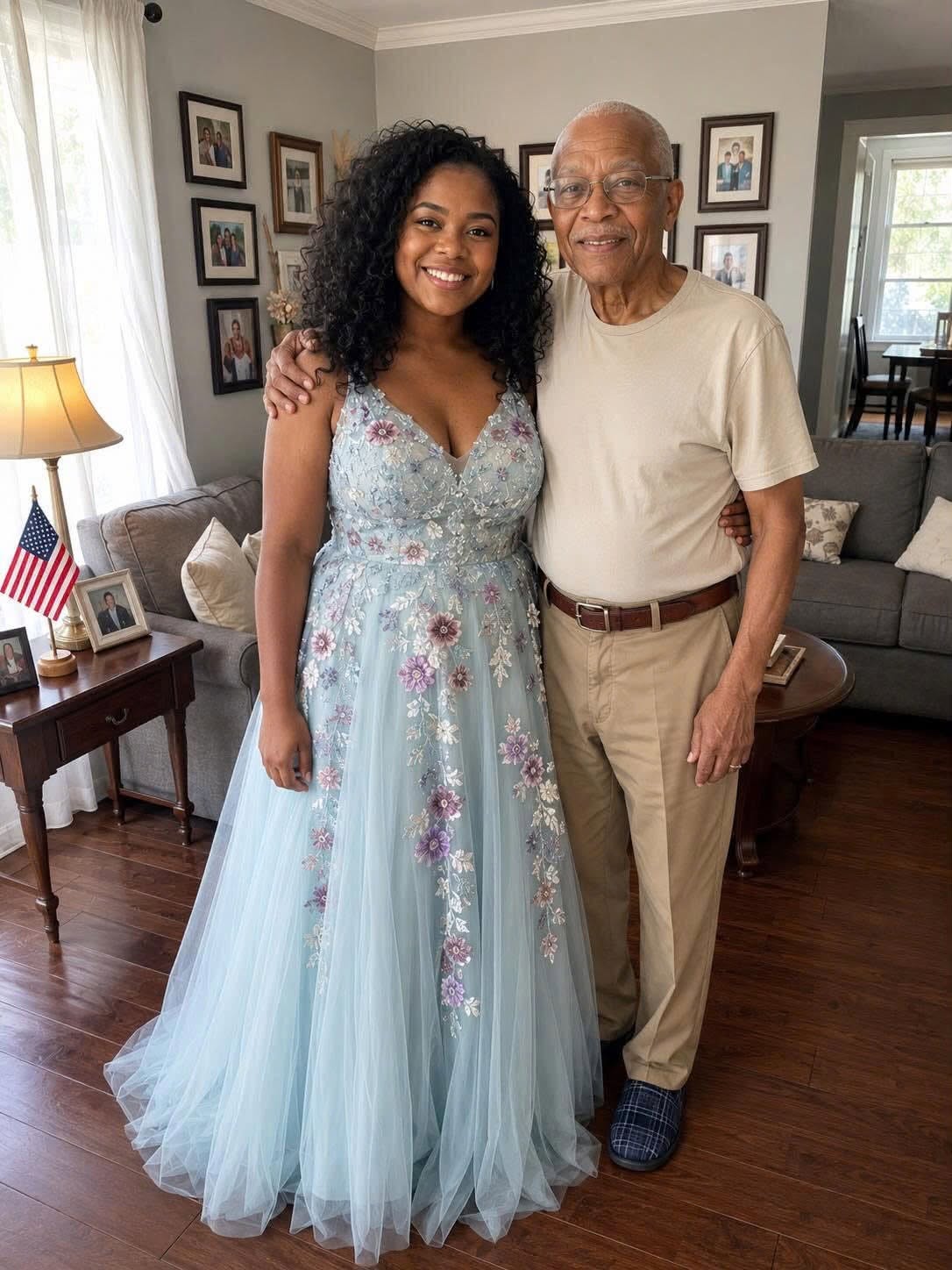 My Grandpa Sewed My Prom Dress 5 Days Before He Passed Away – My Classmates Laughed Until the Most Popular Boy at School Taught Them a Lesson