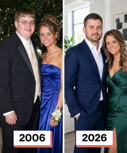 The most beautiful girl in school asked me to prom while everyone else laughed at my weight. Twenty years later, she didn’t recognize me and I used that moment to do something she never expected.. In 2005, both of my parents di3d in a car acc:ident. I was the only survivor. For months, I could barely walk, and grief changed me faster than I understood. I gained weight quickly. At school, I stopped being Tyler. To them, I became “The Whale.” So when prom season arrived, I had already decided I would not go. Then one afternoon, Charlotte walked up to me. She was the head cheerleader, the prettiest girl in school, the girl every guy seemed to dream about. “Will you go to prom with me?” she asked. I looked behind me, sure she was talking to someone else. “Is this a joke?” She shook her head. “My brother has Down syndrome. I know what it feels like when people treat someone as less because they’re different. You’re kind, Tyler. That matters.” That night changed me. She danced with me. She made me feel seen. For the first time in a long time, I felt like I mattered. After graduation, Charlotte left to chase modeling. I left town, rebuilt myself, lost the weight, and eventually built a tech company. But I never forgot her. Twenty years later, I opened my door for a late-night food delivery— and froze. Charlotte was standing there. Same eyes. Same dimples. But her jacket was worn, and her hands trembled from exhaustion. “Your order, sir,” she muttered. She didn’t recognize me. I tried to speak, but my voice almost failed me. “Would you like some water?” I asked. “You look tired.” She shook her head quickly. “I can’t. My brother’s waiting. I’m his only caregiver.” Then she hurried away. From my window, I watched her struggle to start a rusted car. A moment later, her shoulders began to shake. She was crying. That was when I knew I had to repay the girl who had once chosen me when no one else would. And I had exactly one day. I placed another order for the next evening, requested Charlotte specifically, and added a note: “You forgot something. Come back.” The next night, she stood at my door again, pale and nervous. “Did I do something wrong, sir?” she blurted. “Please don’t complain. They’ll fire me.” “Come inside,” I said gently. “You deserve to see what you did.” She stepped in, looked around, and pressed a hand to her heart. “Oh my God…” she whispered. “What is this?” Full story in 1st comment 👇👇 Voir moins
