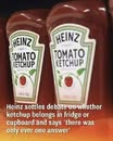 Doctors Issue a Serious Warning for Anyone Who Keeps Ketchup in the .. See More