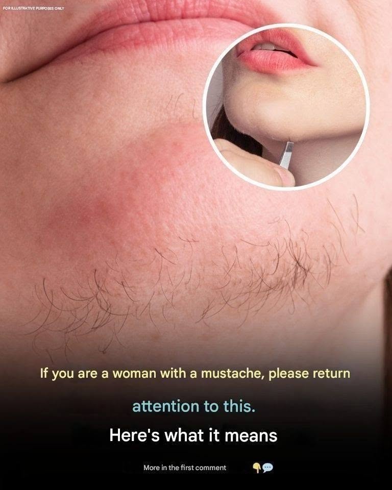A: woman’s chin hair is a sign of…See more