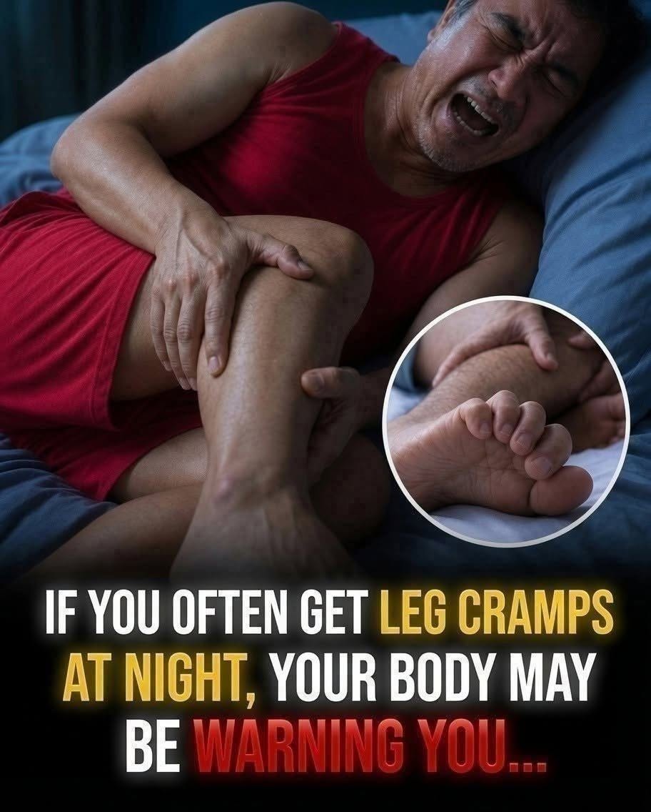 If You Often Get Leg Cramps at Night, Your Body May Be Sending a Warning Sign onJuly 23, 2026