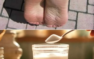Hot water with baking soda