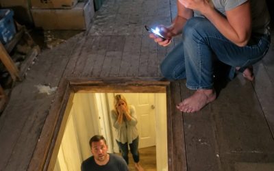 My sister called me at midnight and whispered, “Turn off every light. Go to the attic. Don’t tell your husband.” I thought she was losing her mind — until I looked through the floorboards…. – usnews