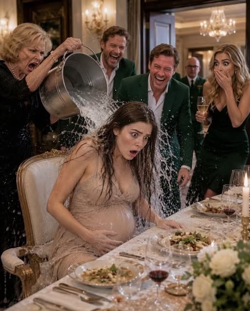 I never told my ex-husband or his wealthy family that I was the secret owner of the multi-billion dollar company where they all worked. To them, I was just the “poor, pregnant burden” they tolerated out of obligation. During a family dinner, my ex-mother-in-law, Diane, purposefully poured a bucket of freezing, dirty water over my head and said, smiling: “Look on the bright side… at least you finally took a bath.” Brendan laughed with her. Jessica, his new girlfriend, covered her mouth while letting out a giggle. I sat there, soaked and shivering, with the water running down my hair, my dress, and my hands. They expected me to cry. To apologize. To run away, humiliated. But inside me, something went completely still. Cold. Clear. At peace. I reached into my bag, pulled out my phone, and typed a three-word message. “Activate Protocol 7.” Ten minutes later, the same people who had just laughed at me would be begging me to stop. “Oops,” Diane said with a half-smile, not pretending for a second that she was sorry. The shock of the near-freezing water caused my baby to kick hard inside me. “Try to see the positive,” she added, raising her glass. “Now you actually look presentable.” Brendan let out a burst of laughter. Jessica looked at my soaked shoes and said in a light voice: “Someone bring her an old towel. We don’t want that smell on the expensive linen.” The water dripped onto the Persian rug. The same rug I had approved three years ago in the renovation budget for the corporate headquarters. I took a deep breath. Not for them. For my daughter. Jessica laughed again. “Who are you calling? A charity? It’s Sunday, honey.” “Brendan,” Diane sighed while pouring more wine, “give her twenty dollars for a cab and make her disappear.” I didn’t answer. I opened the contact saved as “Arthur – EVP Legal” and waited. He answered on the first ring. “Cassidy?” he said immediately. “Are you alright?” I looked Brendan straight in the eyes. “No. Execute Protocol 7. Now.” There was a brief silence on the other end. Arthur knew exactly what that order meant. “Cassidy… if I activate it,” he said cautiously, “the Morrisons could lose everything.” “They already lost it,” I replied, placing the phone on the glass table. “Make it effective.” Brendan frowned. “Protocol 7? What the hell is that? Another one of your dramas?” I held his gaze while the water continued to fall from my hair onto the pristine floor. Then, outside, we heard brakes. Footsteps. And the sound of the front door opening, because when the head of security pronounced my real name, Brendan’s laughter died instantly… DO YOU WANT PART2 AND DHE ENDING OF STORY, YES OR NO ?👇 Voir moins