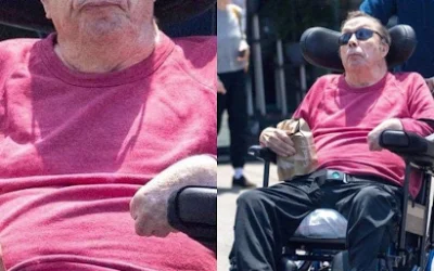 Do you recognize him? This rare paparazzi photo captures a legendary actor at 79, seen in a quiet public moment years after a life-changing health event in 2012 . Now using a wheelchair for mobility, his appearance has changed, but his spirit and legacy remain unforgettable. Known for his unforgettable roles and powerful performances, he continues to hold a special place in the hearts of fans around the world.Think you know who he is? Check the top comment to reveal the answer! .