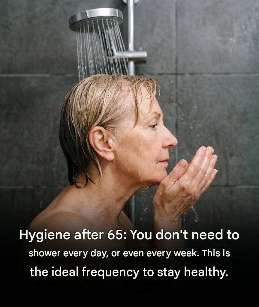 Hygiene for seniors: What if washing less frequently was better for your health? The ideal frequency that surprises everyone.
