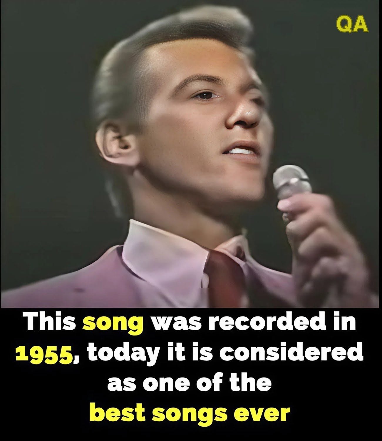 This song was recorded in 1955, today it is considered as one of the best songs ever! 😍 Watch the video in the first comment ⬇ When Righteous Brothers covered it a decade later? WOW!