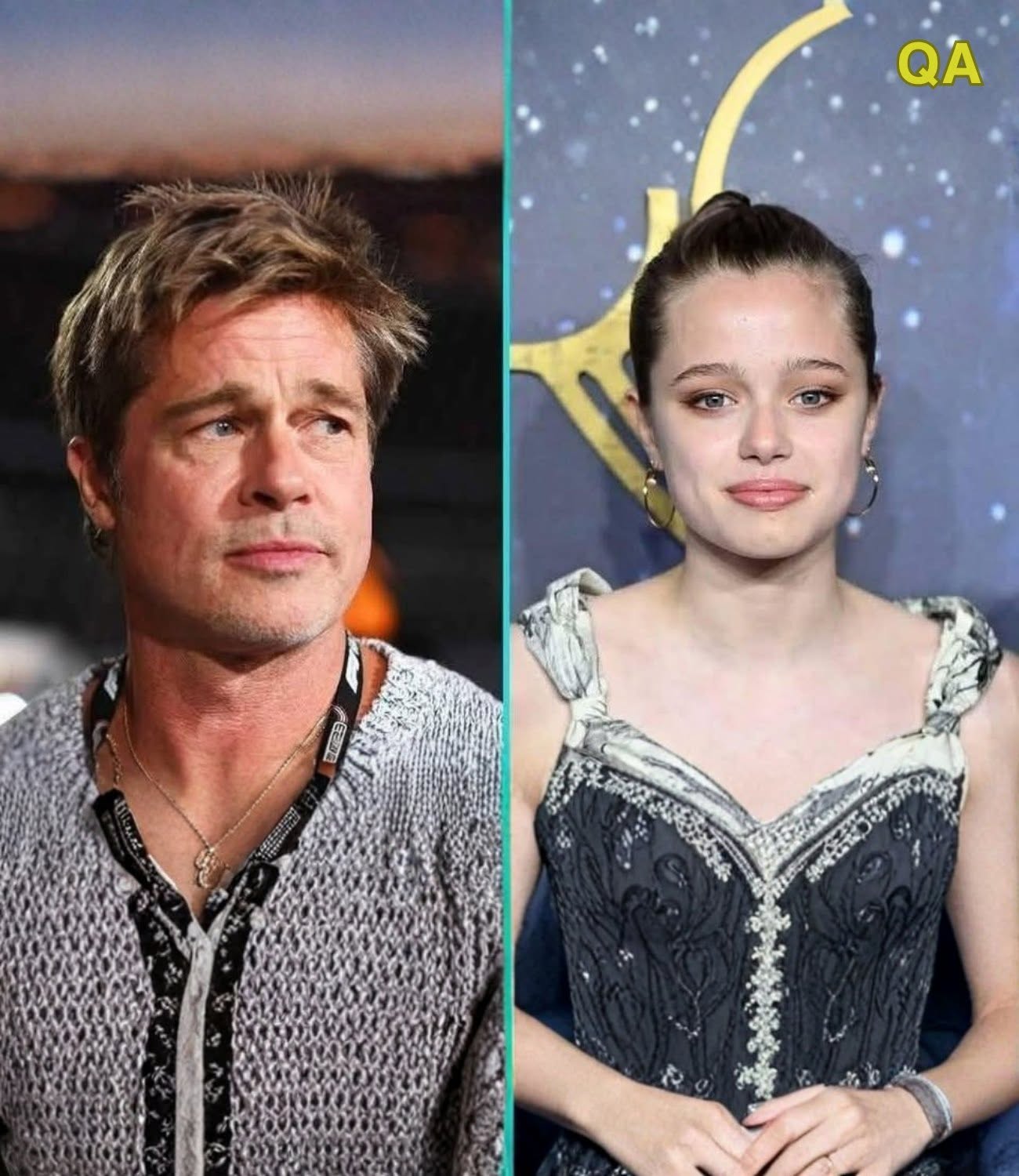 F. Brad Pitt’s daughter has broken her silence: ‘My dad used to…