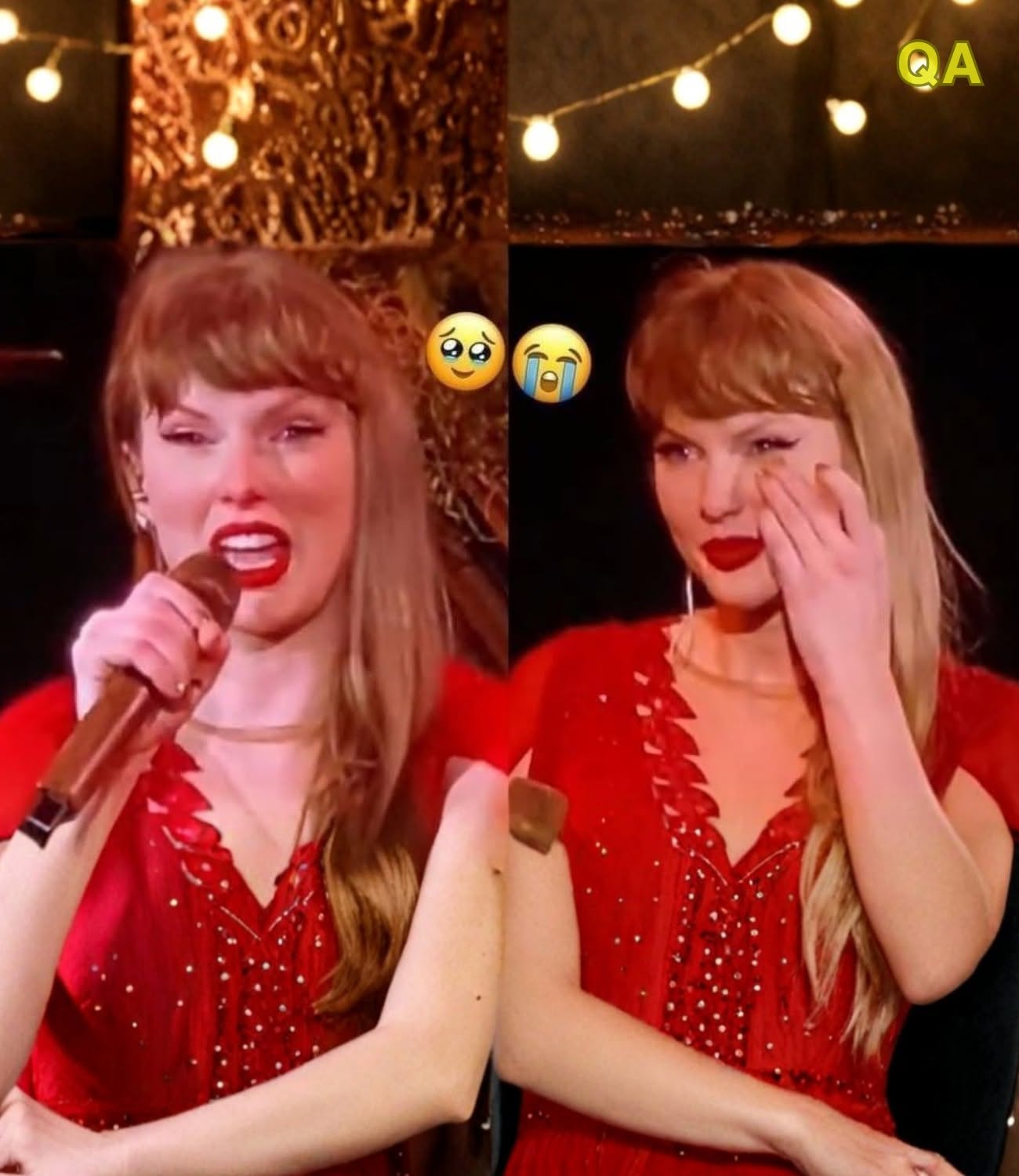 F. Taylor Swift admits that she tested positive for…