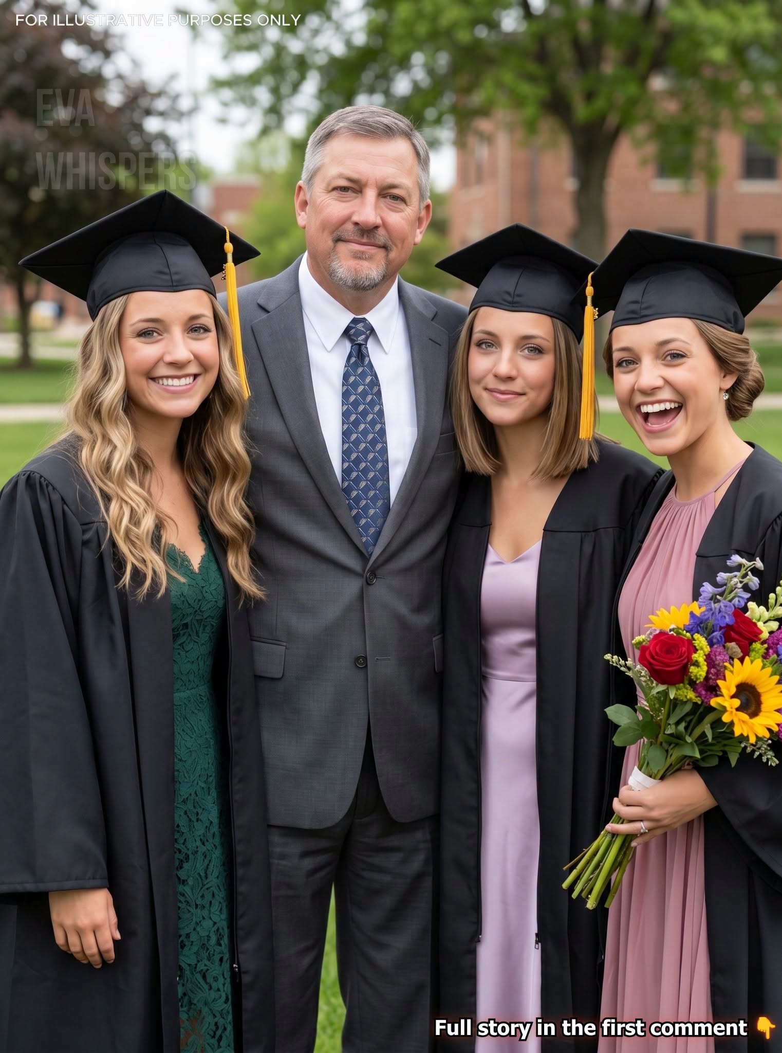 I Sacrificed My Life to Raise My Triplet Nieces—What They Did at Graduation Left Me on My Knees