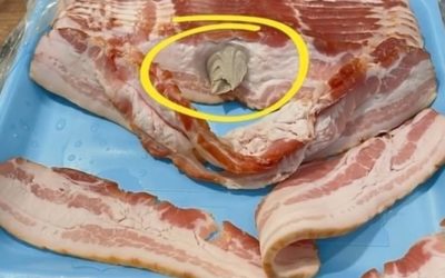 I went to the store and bought some bacon