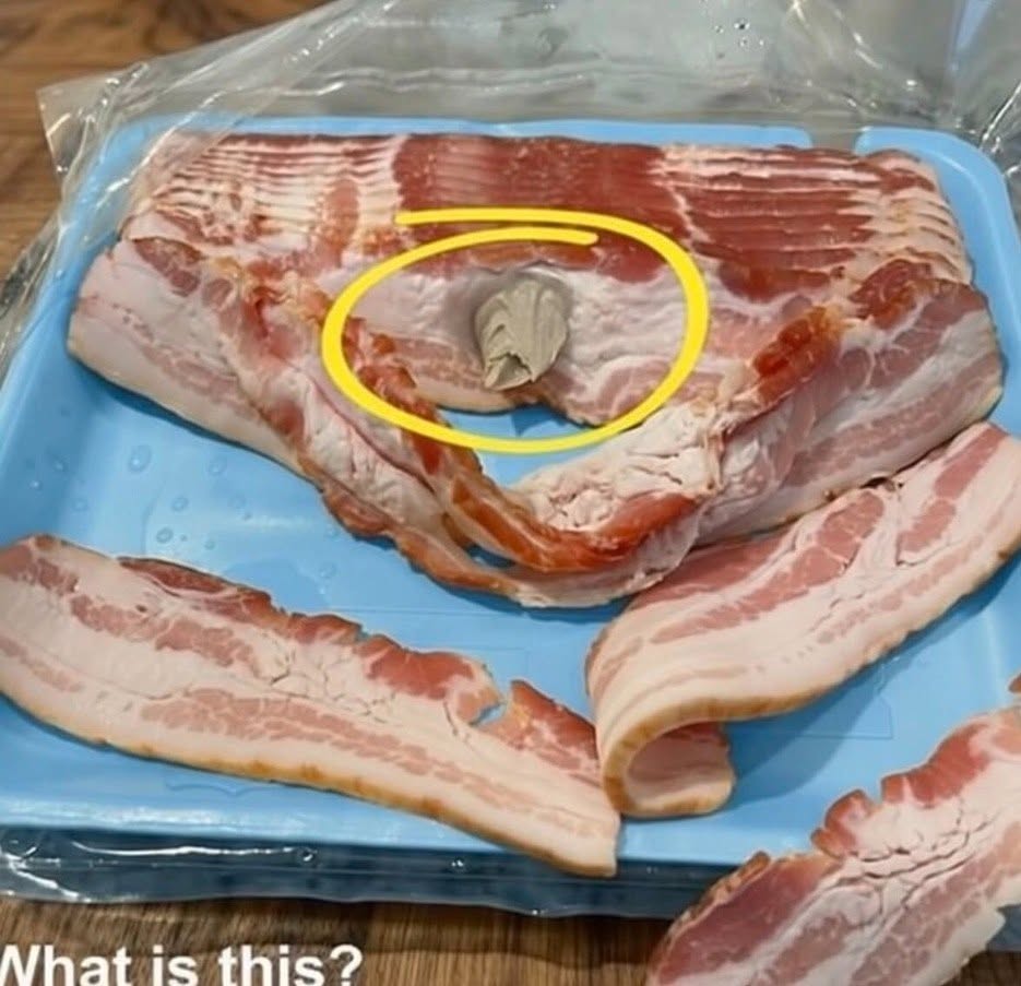I went to the store and bought some bacon