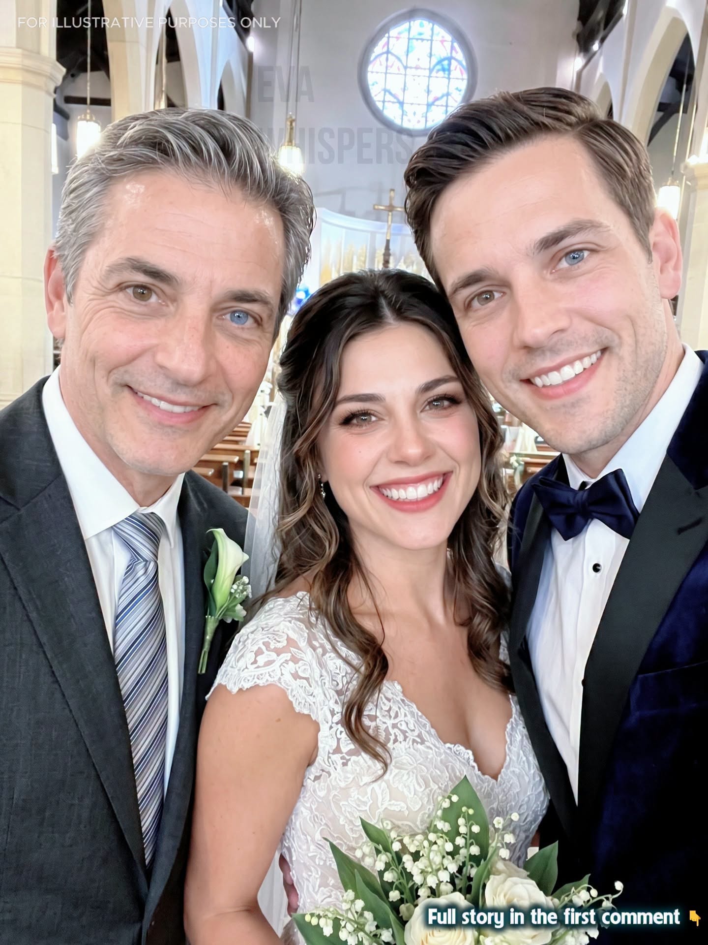 At the Altar, My Father Saw My Groom’s Face and Froze—Then He Revealed a Secret Buried for 30 Years