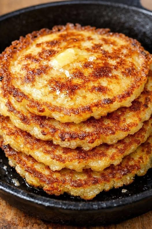 Golden Crispy Southern Grit Cakes: A Classic Cast-Iron Comfort Food Recipe