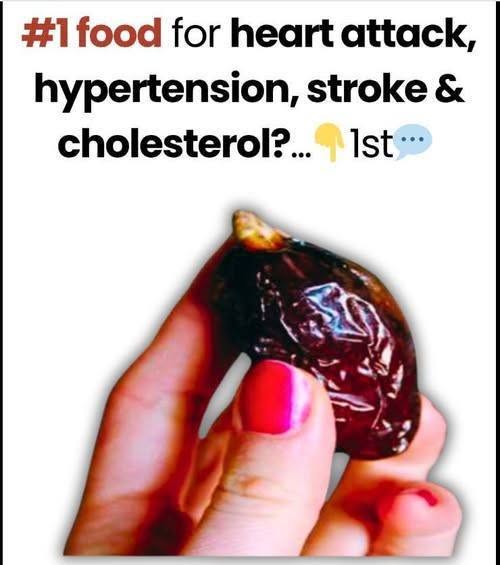 1 food for heart attack, hypertension, stroke and cholesterol?…see more