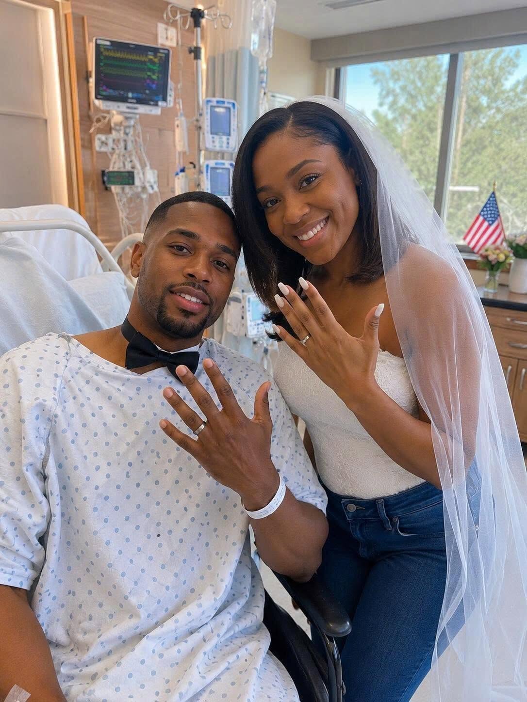 I Married My Childhood Sweetheart in His Hospital Room After Doctors Said He Had Only Months to Live – Right After We Said ‘I Do,’ a Nurse Whispered, ‘He Lies to You… Look Under His Mattress’