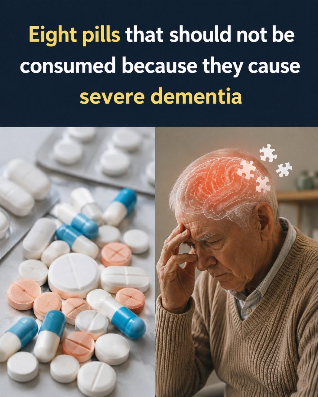 Alert: 8 Types of Drugs Linked to Increased Dementia Risk