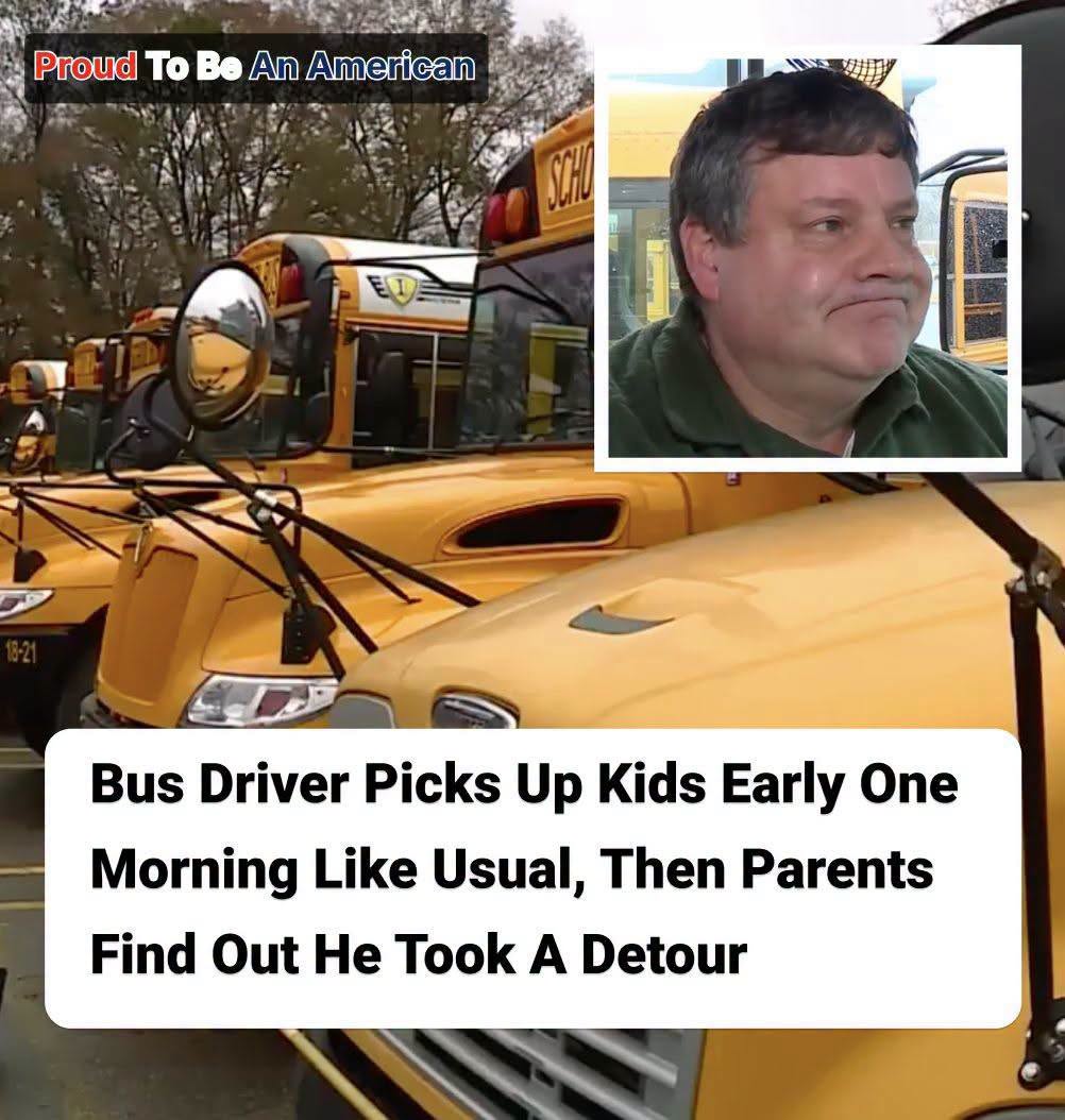 Bus Driver Picks Up Kids Early One Morning Like Usual, Then Parents Find Out He Took A Detour