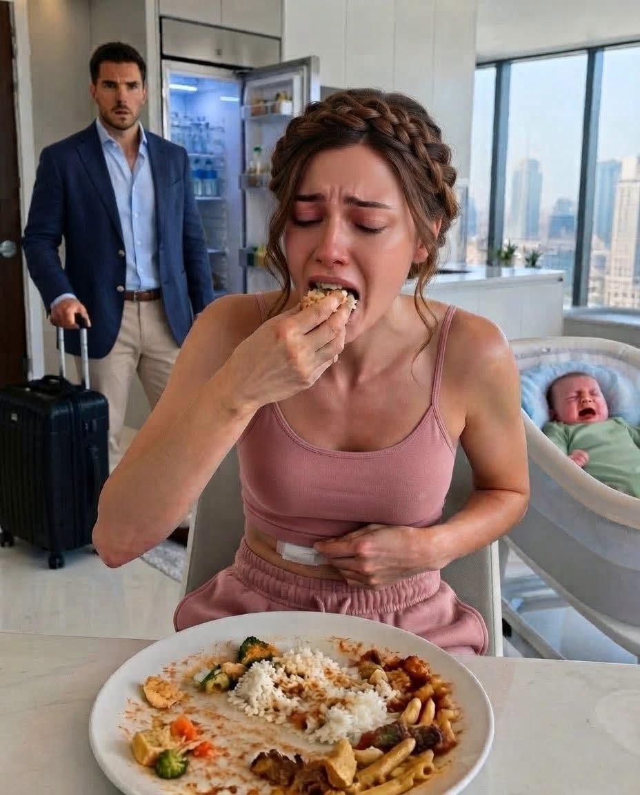 I came home unannounced on New Year’s Eve and found my wife recovering from surgery, starving, while our baby shivered from the cold—then I checked the security cameras and uncovered a betrayal that ended in a police report