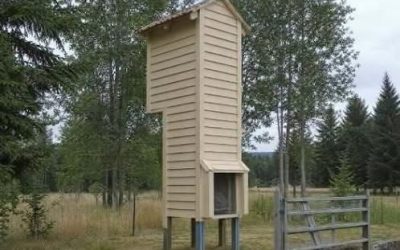 We keep seeing these along the roads in Oregon, and we still have no idea what they are. They’re usually placed at the end of a driveway, with the lower glass section facing toward the road. They look like they’re around 15 feet tall. Every time my wife sees one, she gets frustrated trying to figure it out. At first, we wondered: Is it some kind of lookout tower? A giant birdhouse? A wildlife feeder? It looks like there’s nothing inside, but there has to be a reason people bu… Voir plus