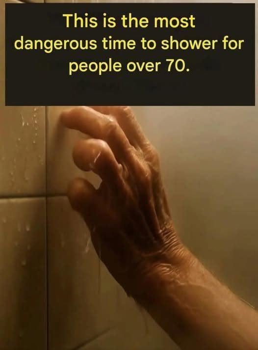 What Is the Riskiest Time to Take a Shower After Age 70?