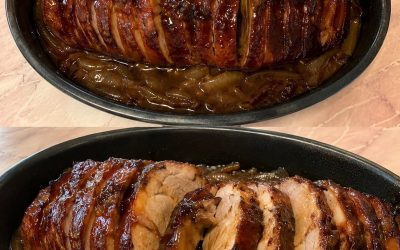 The roast is deeply browned on the outside and melt-in-your-mouth tender on the inside, enveloped in a flavorful sauce that glides off the spoon. Just season it, put it in the oven, and time does the rest. One bite and the whole table falls silent.